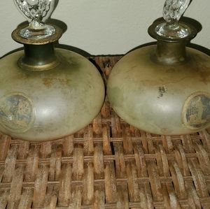 Rare Antique Greek Amphora Storage Bottles (Both)